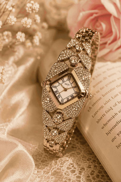 👑💖 Reloj Diamante GEDI para Mujeres Elegantes ✨™