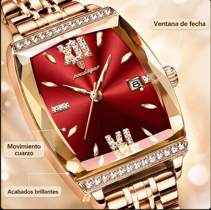 Reloj de Lujo POEDAGAR M4 Pro + Pila de Repuesto GRATIS 🎁 T.K